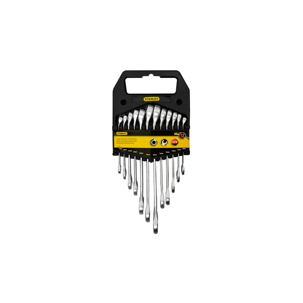 Llaves mixtas 12pc 7-19mm stanley 71-607
