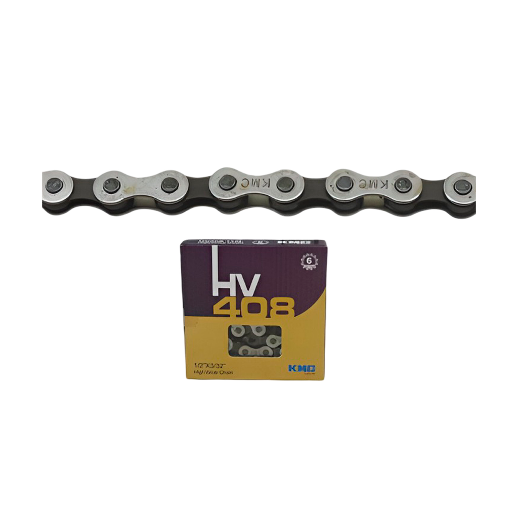Cadena bicicleta mtb 1/2x3/32x112l 408 plateado/marron