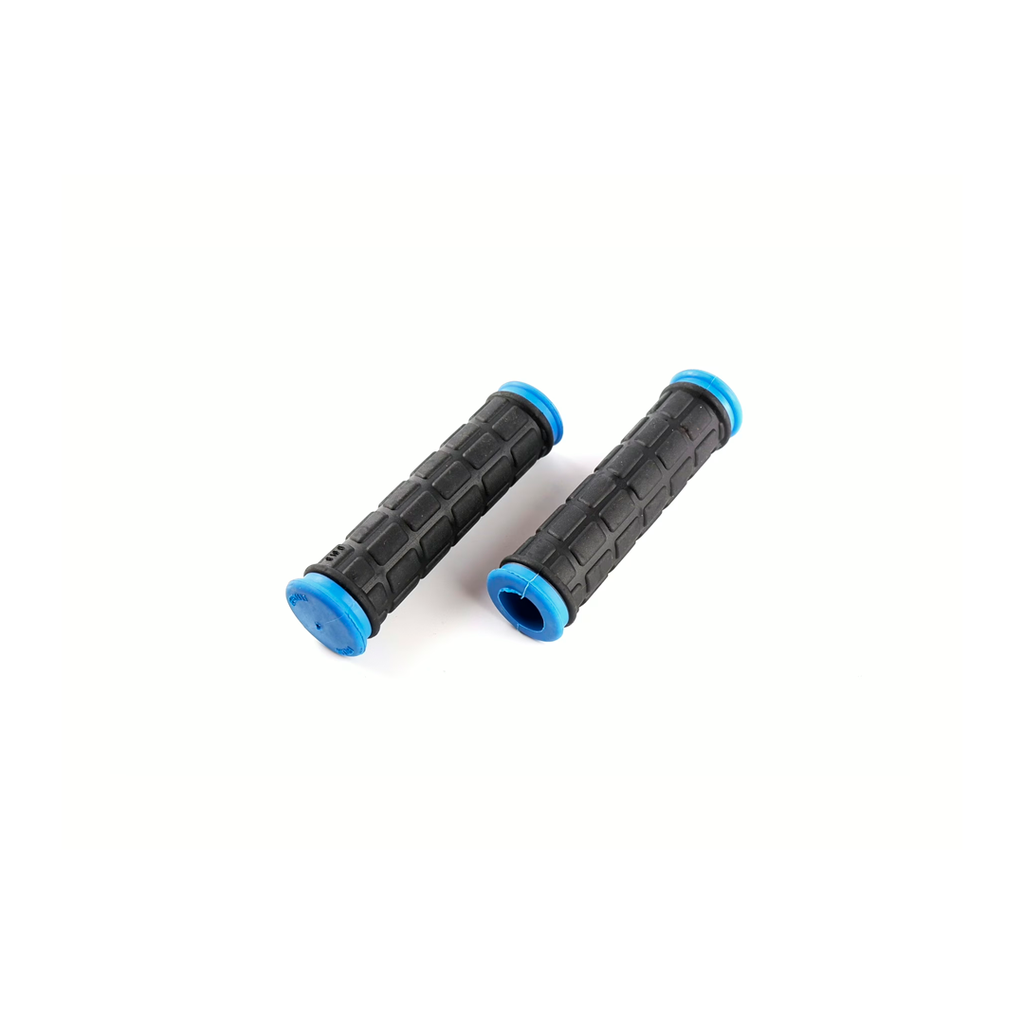 Guante bicicleta 120mm decoracion cuadros negro/azul