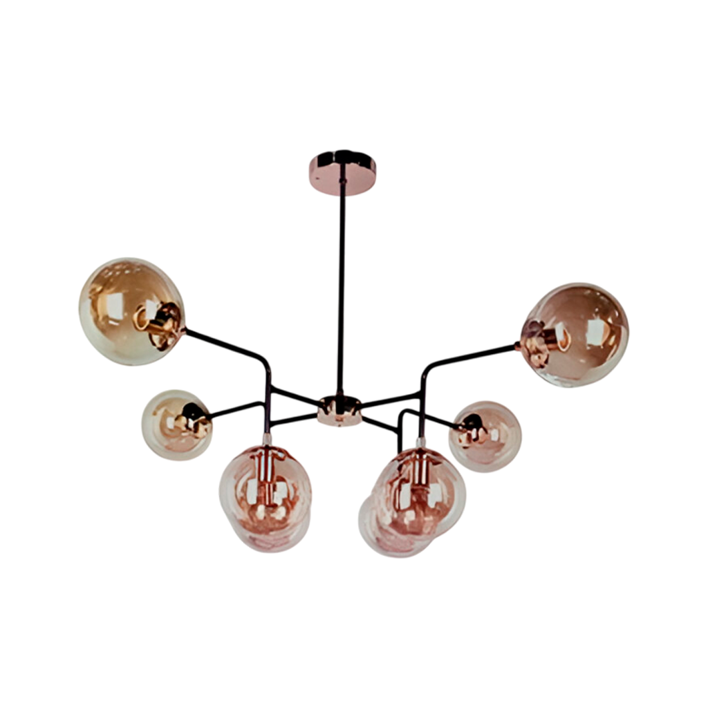 Lampara colgar 8l mundi x-39541-8 dorado