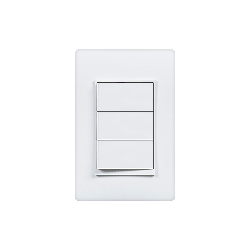 Switch triple 15a 3v bticino luzica 5303