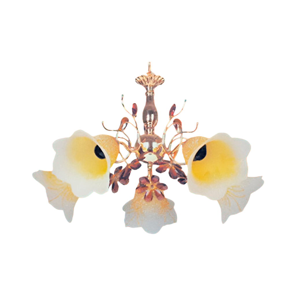 Lampara colgar 5l mundi d-36379-5 dorado