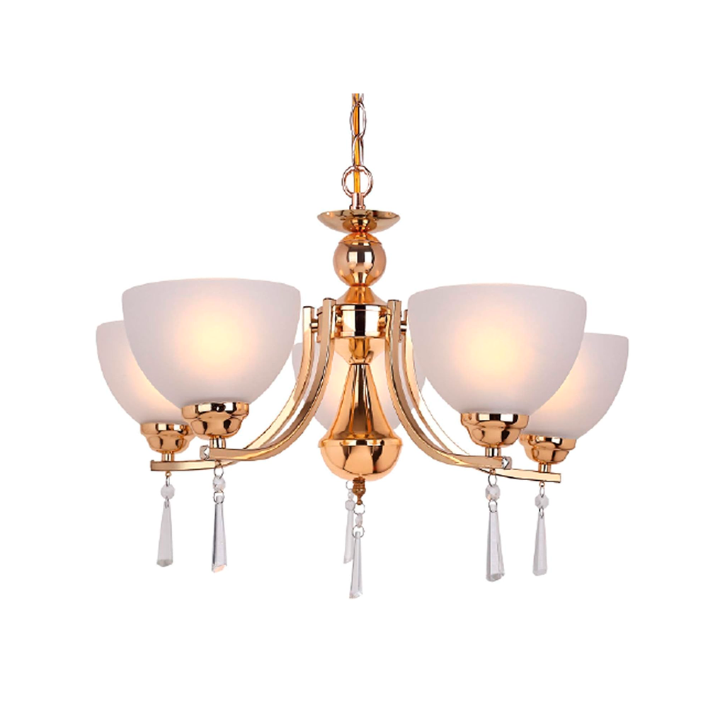 Lampara colgar 5l mundi d-59743-5 dorado