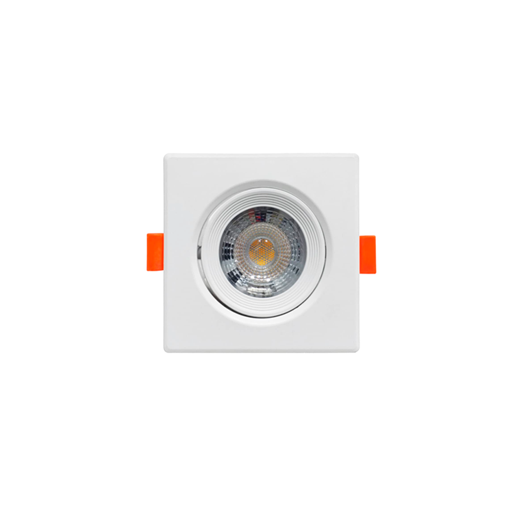 Lampara panel empotrable led 3w 3000k cuadrado 24061-1