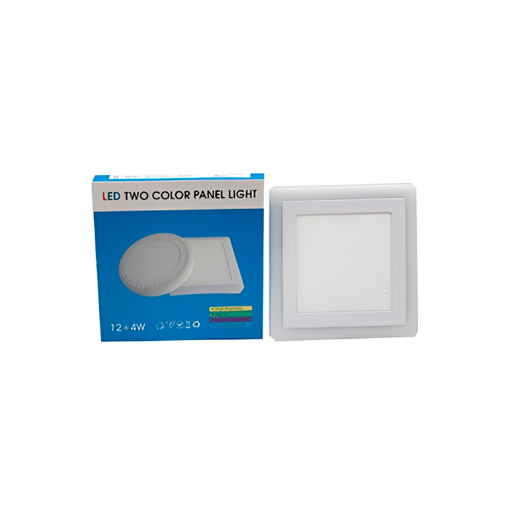 Lampara panel led 2l 16w cuadrado skrp25