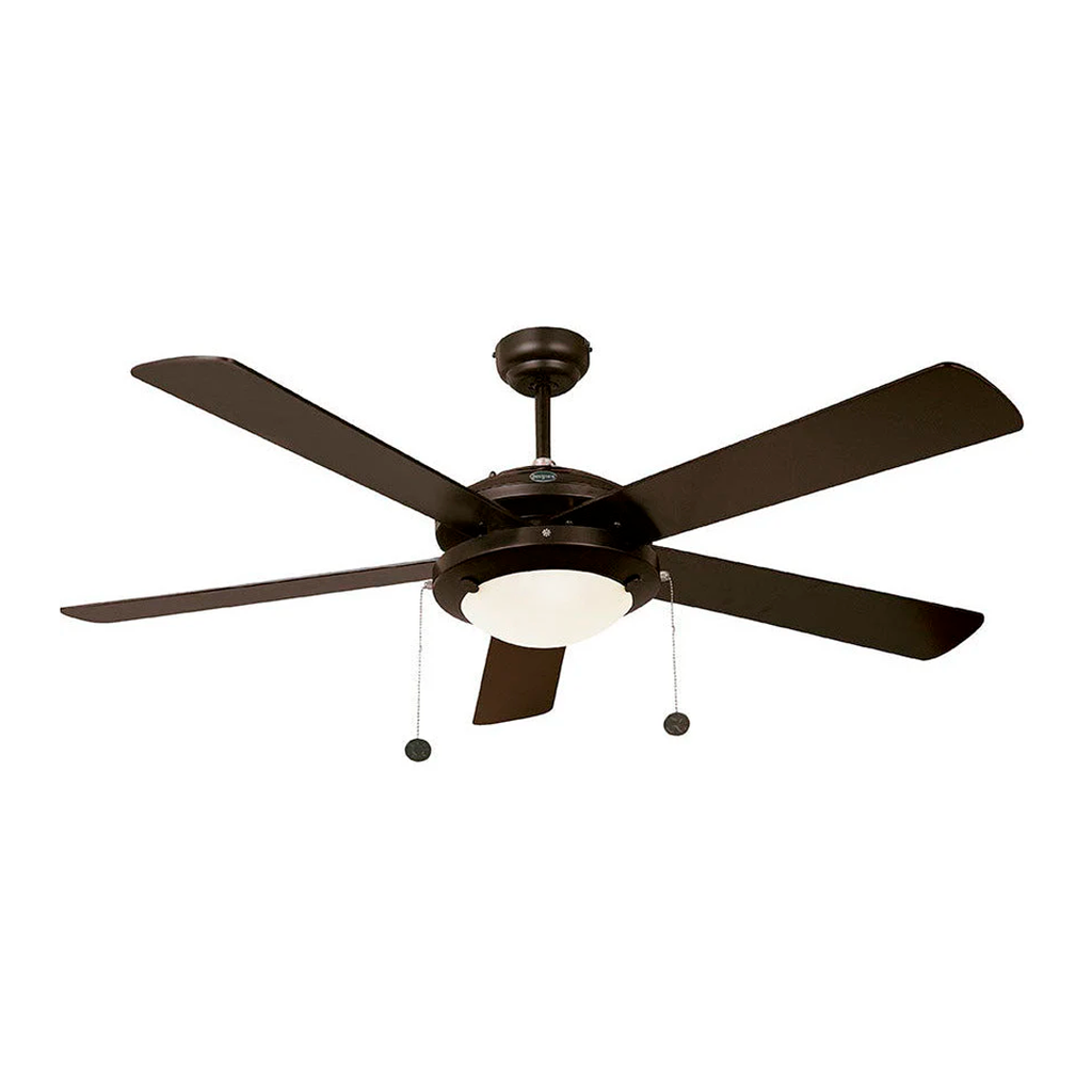 Ventilador techo 52" 5a 2l desig 7933-2 negro