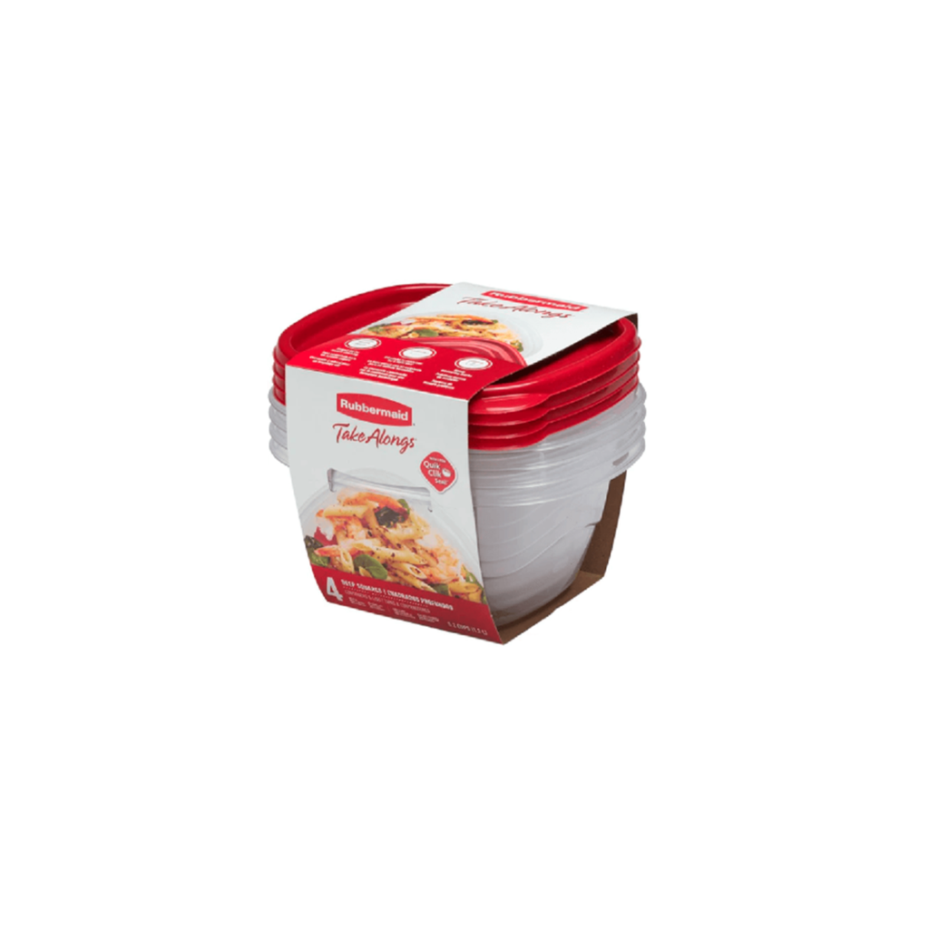 Recipiente plastico para cocinar 4pc 7f58