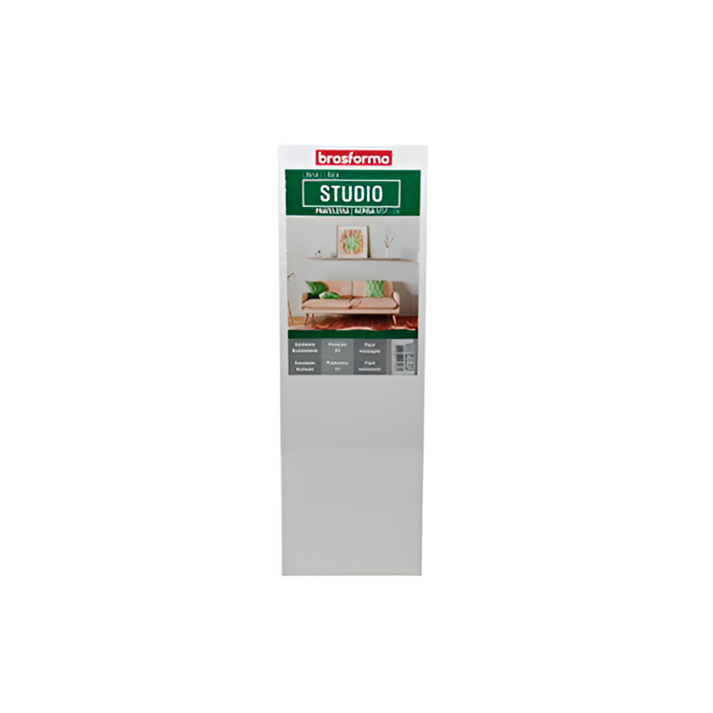 Repisa de madera 24"x8" brasforma blanco
