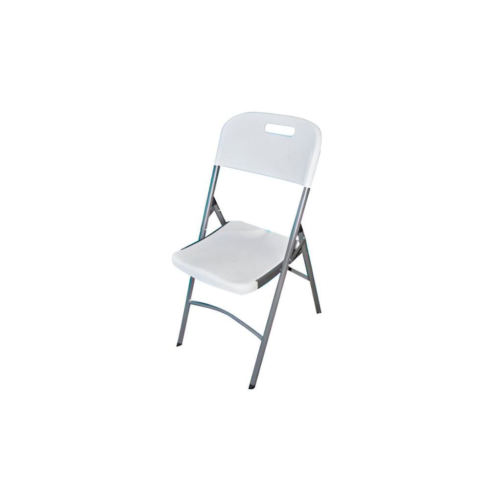Silla plastica plegable hy-y54 blanca