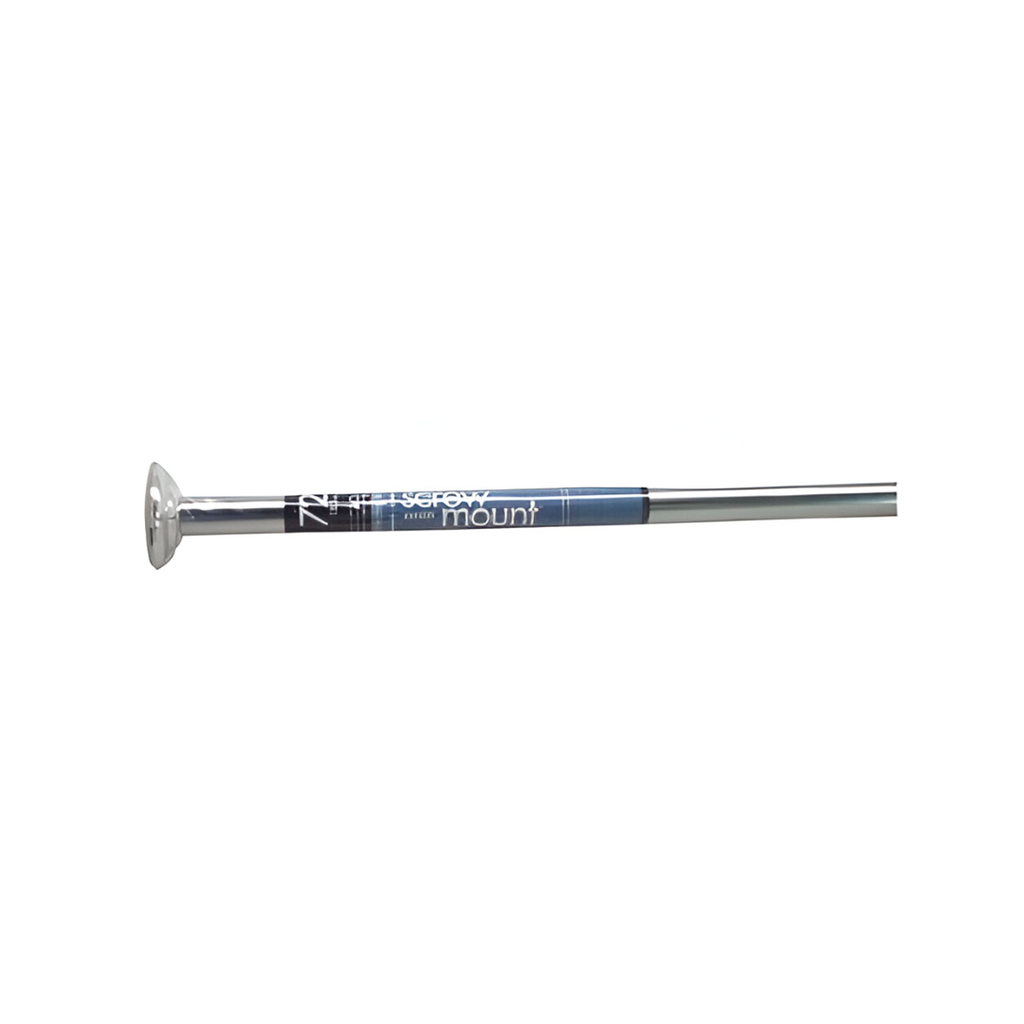 Cortinero acero inoxidable para baño 41-72" zen 648ss