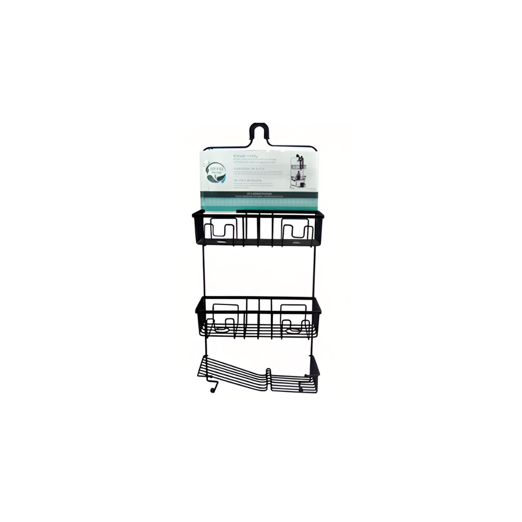 Organizador para baño metal 26" 7781hb negro