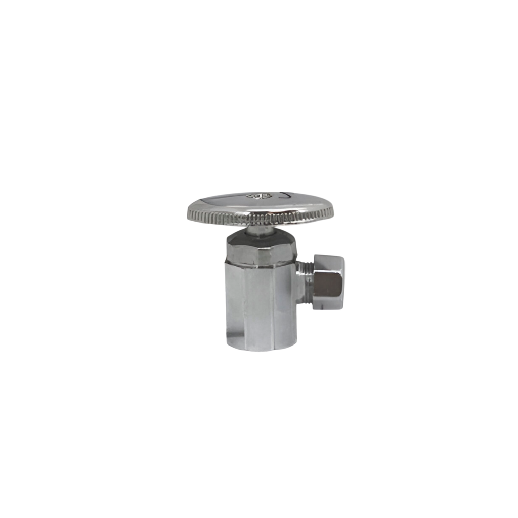 Valvula angulo 1/2x3/8" metal tk-602 cp