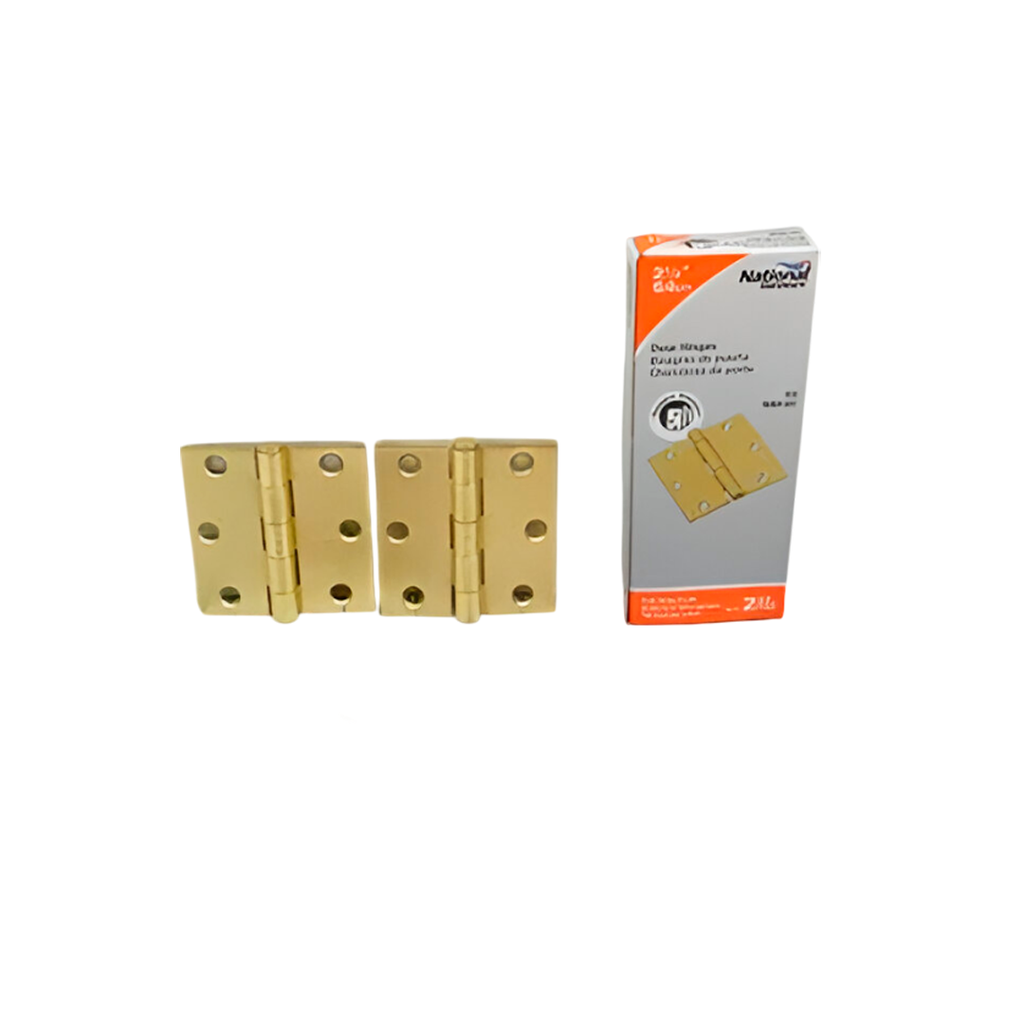 Bisagra national 2.5"x2.5" con tornillos n400-037