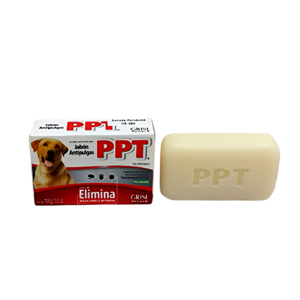 Jabon para perro antipulgas 100g ppt 2100