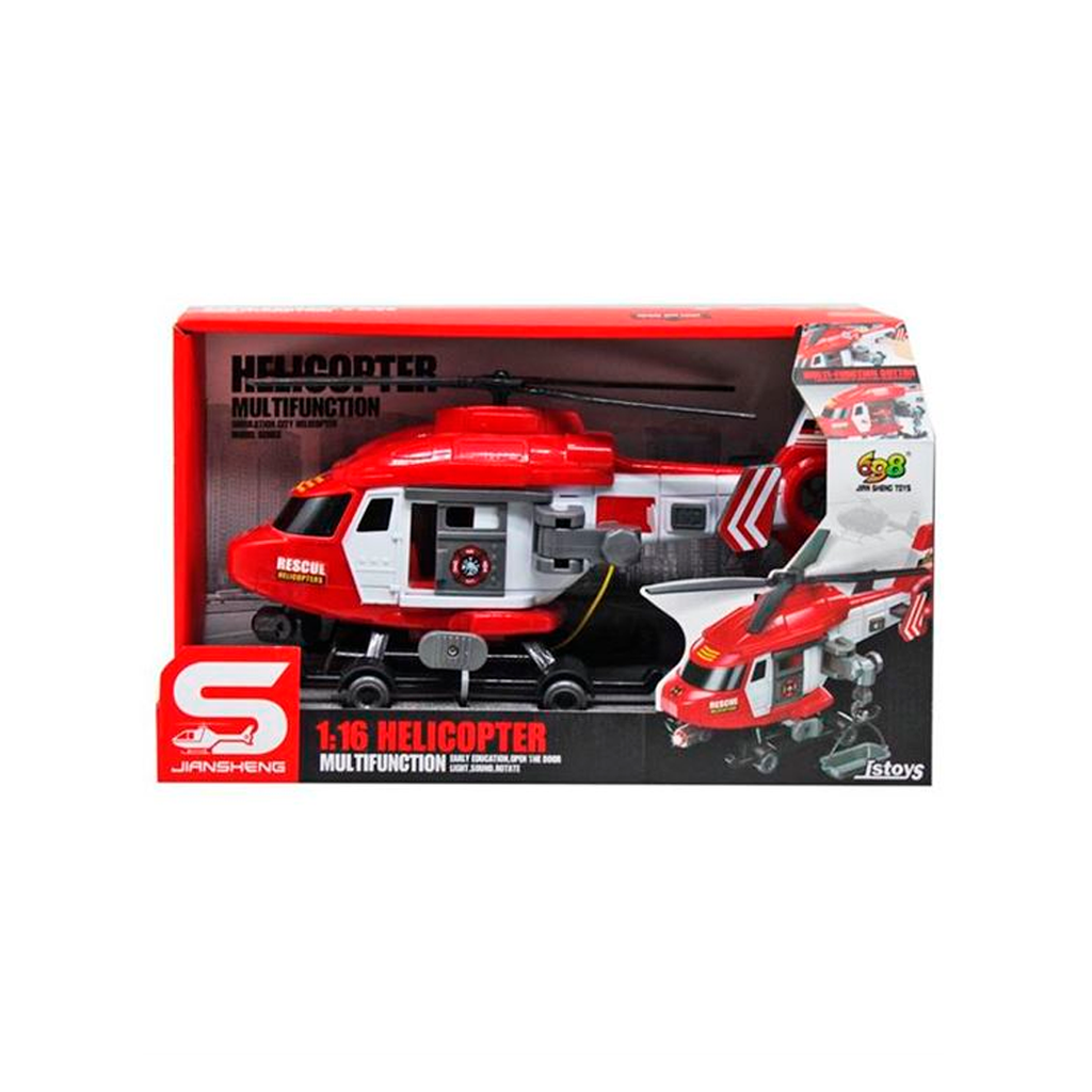 Juguete helicoptero con luz-sonido ss1852229