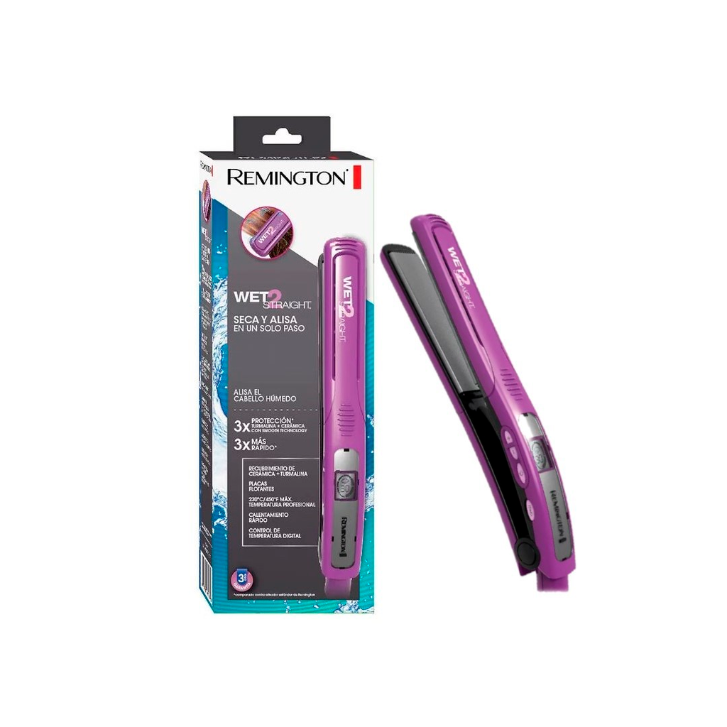 Plancha electrica para cabello remington s7901p
