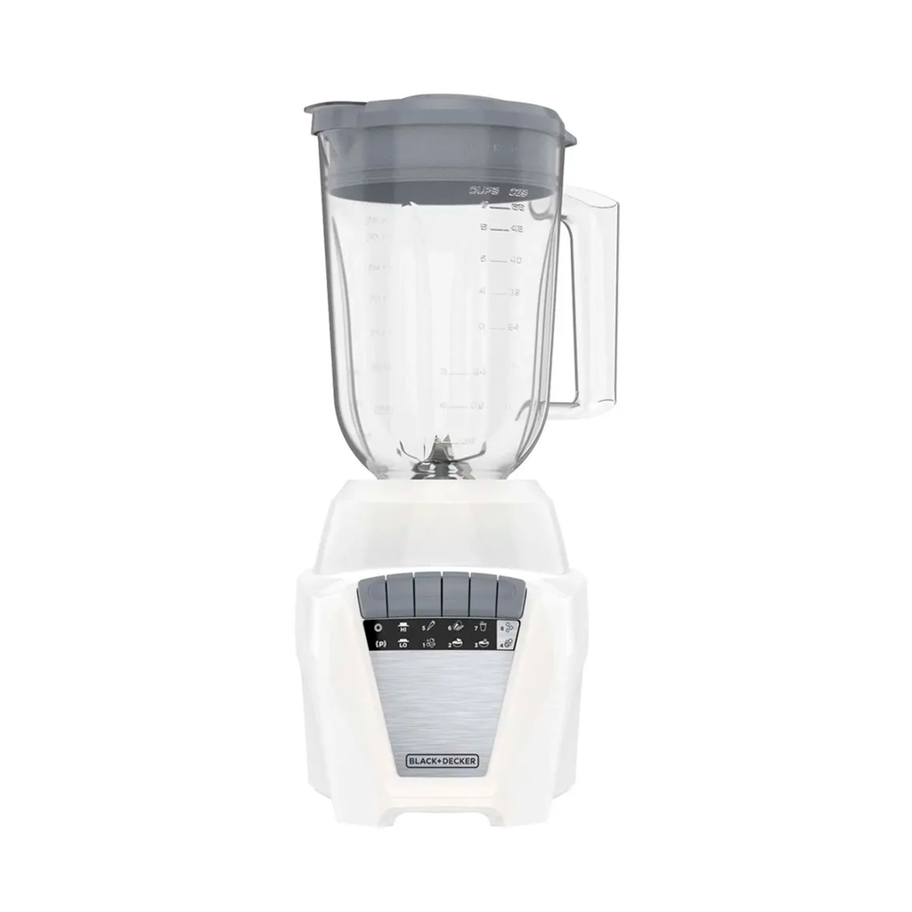 Licuadora 8-velocidades vaso plastico 700w b&d bl0877-1wd