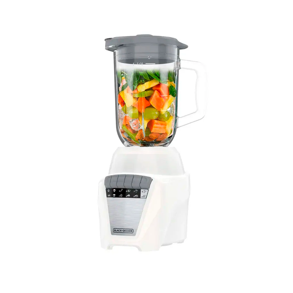 Licuadora 8-velocidades vaso de vidrio 700w b&d bl0876-1w