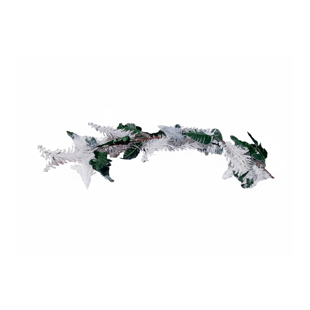 Guirnalda navideña 175cm jc25-3048 blanco