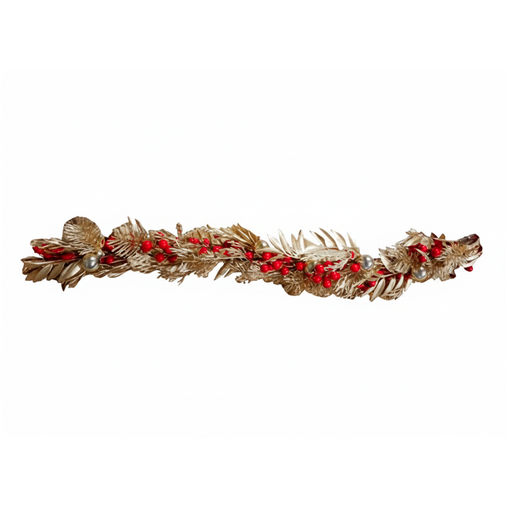 Guirnalda navideña con baya 170cm s24-2297 varios colores