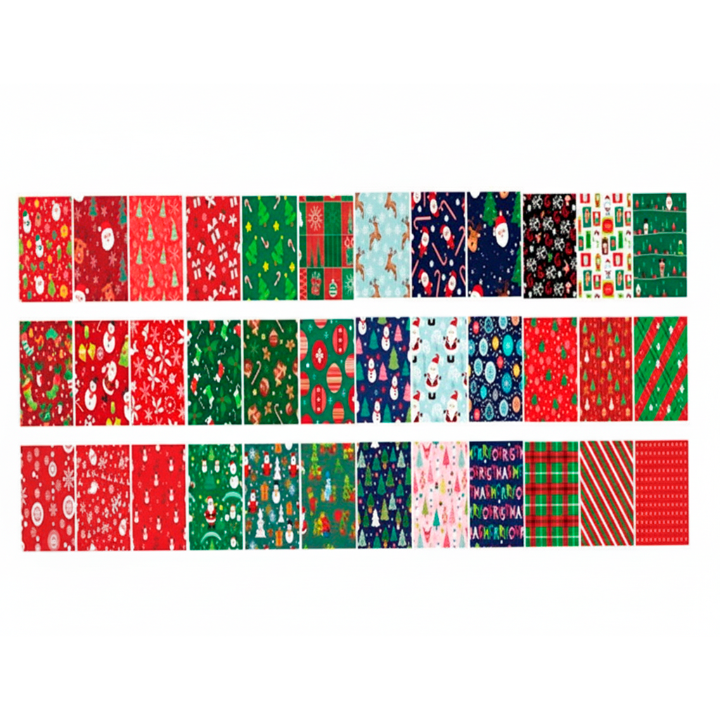 Papel para regalo navideña 51x75cm varios diseños
