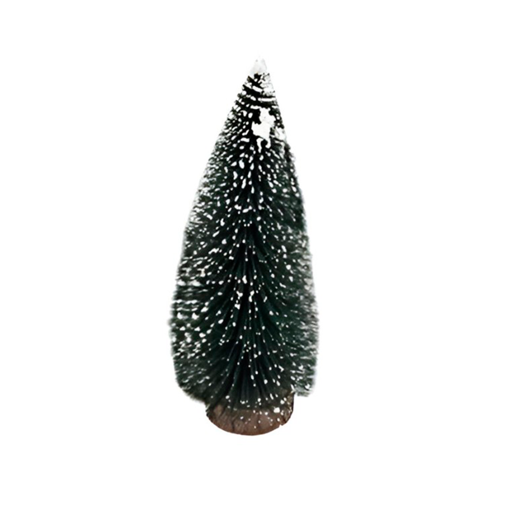 Adorno navideño pino con nieve 20cm ch-05-20 verde