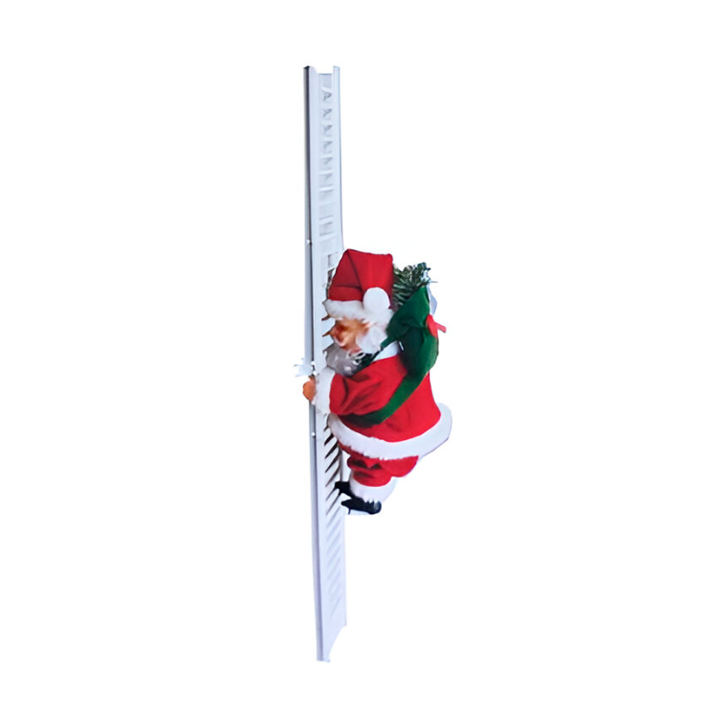 Adorno navideño santa 56cm con movimiento y sonido