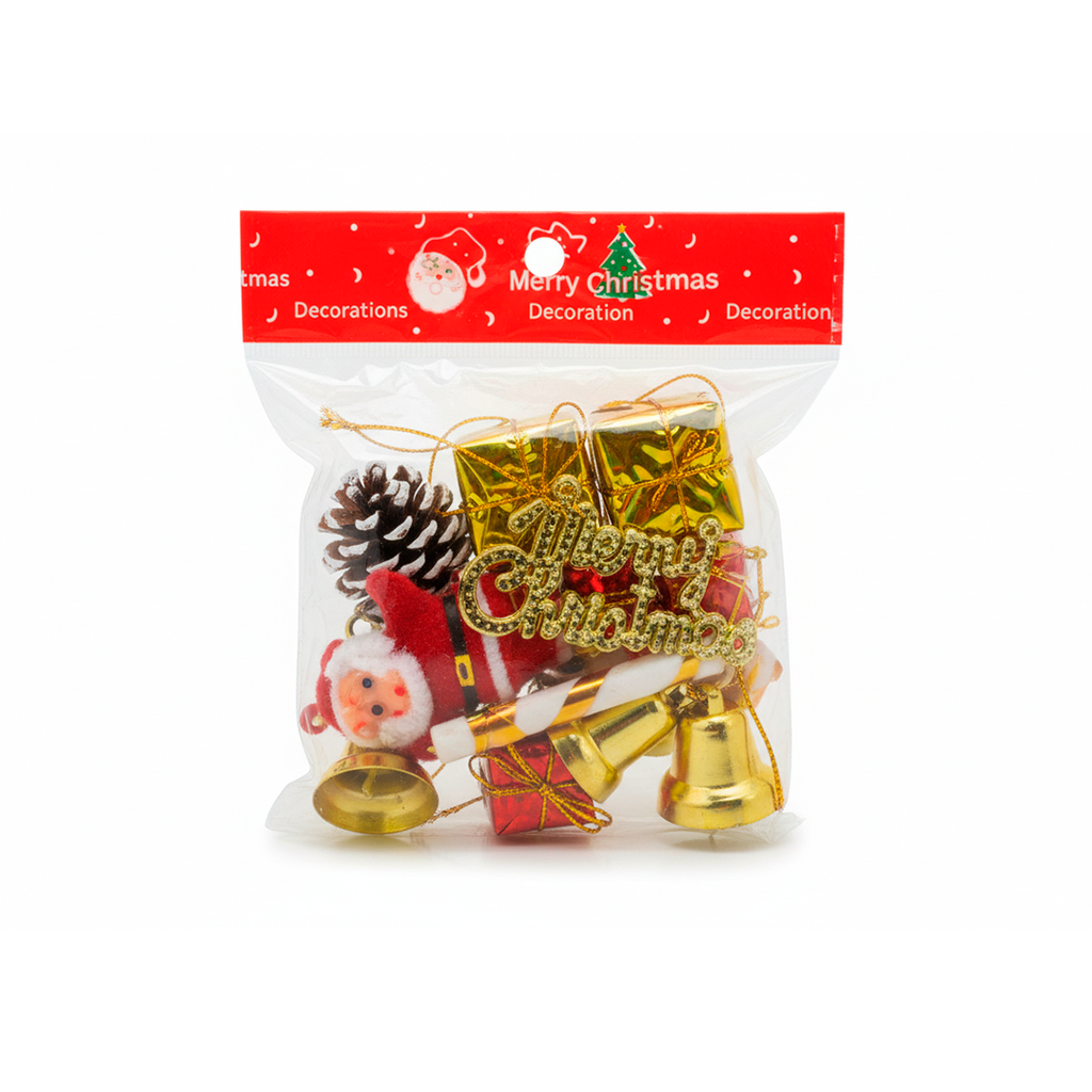Adorno navideño diferentes figuras 11pc 2-cs1503-822