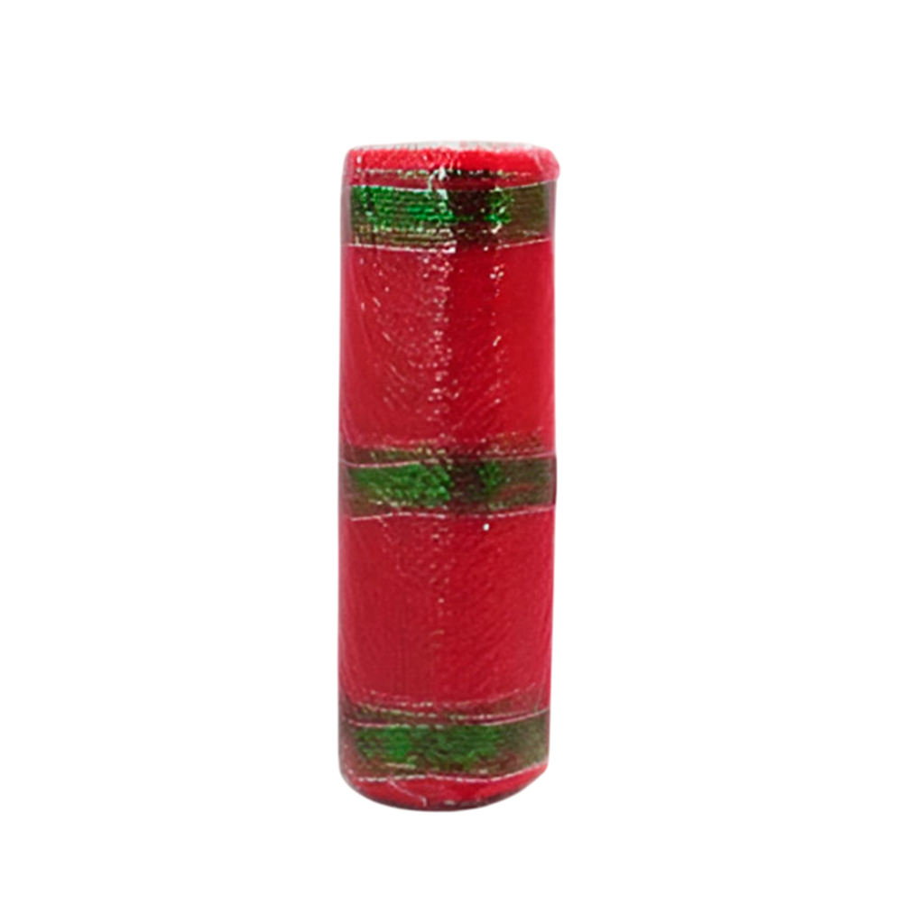 Cinta navideña 25cmx10yd 2-186169008 rojo/verde