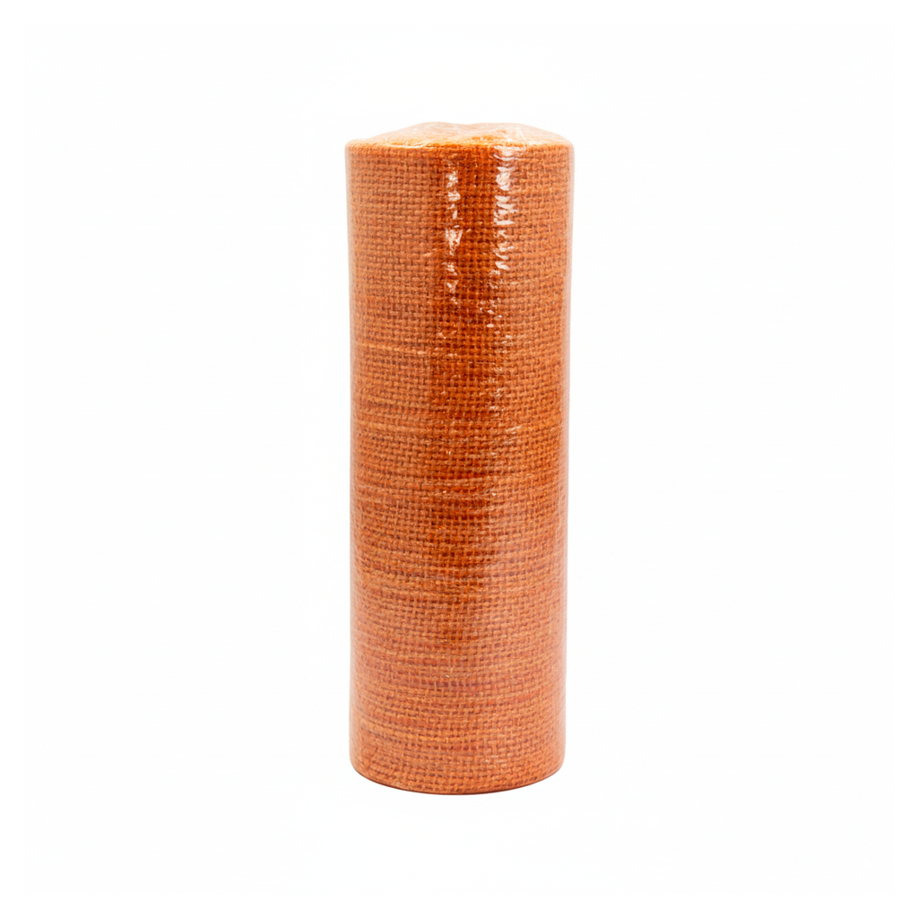 Cinta navideña 25cmx10yd 2-cs1602-1223 rojo/dorado