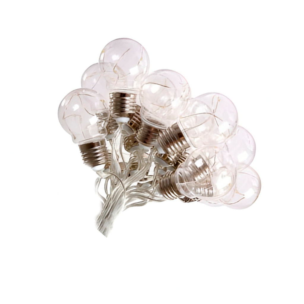 Conexion  navideña 10l 2.7m 110v blanco calido  h080