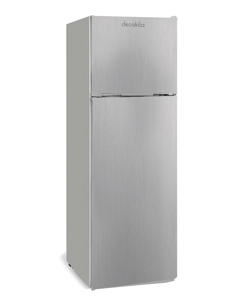 Refrigeradora 2 puertas decakila kufg003w plateado