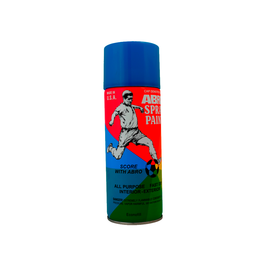 Pintura en spray abro 301 azul metalico