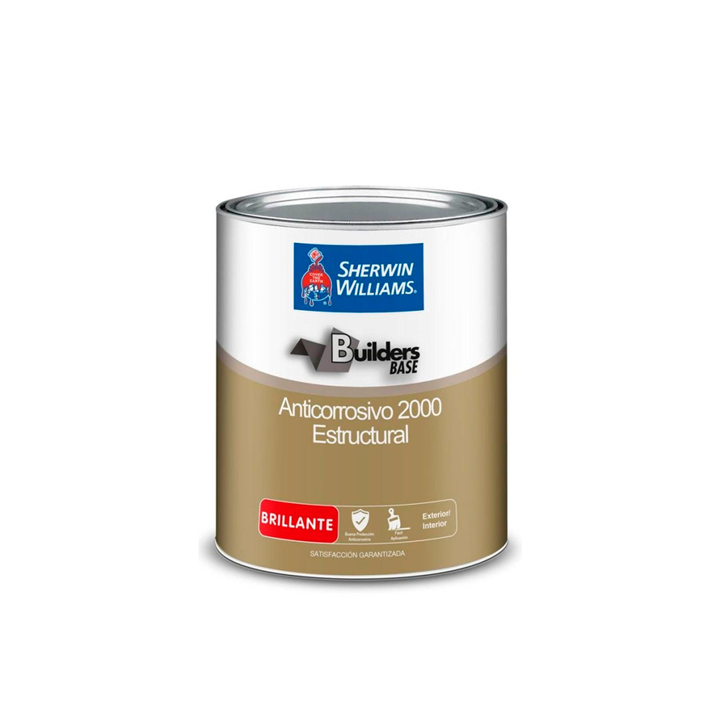 Anticorrosivo para estructura y techos metalicos 1-galon sherwin williams c62rcr1 rojo
