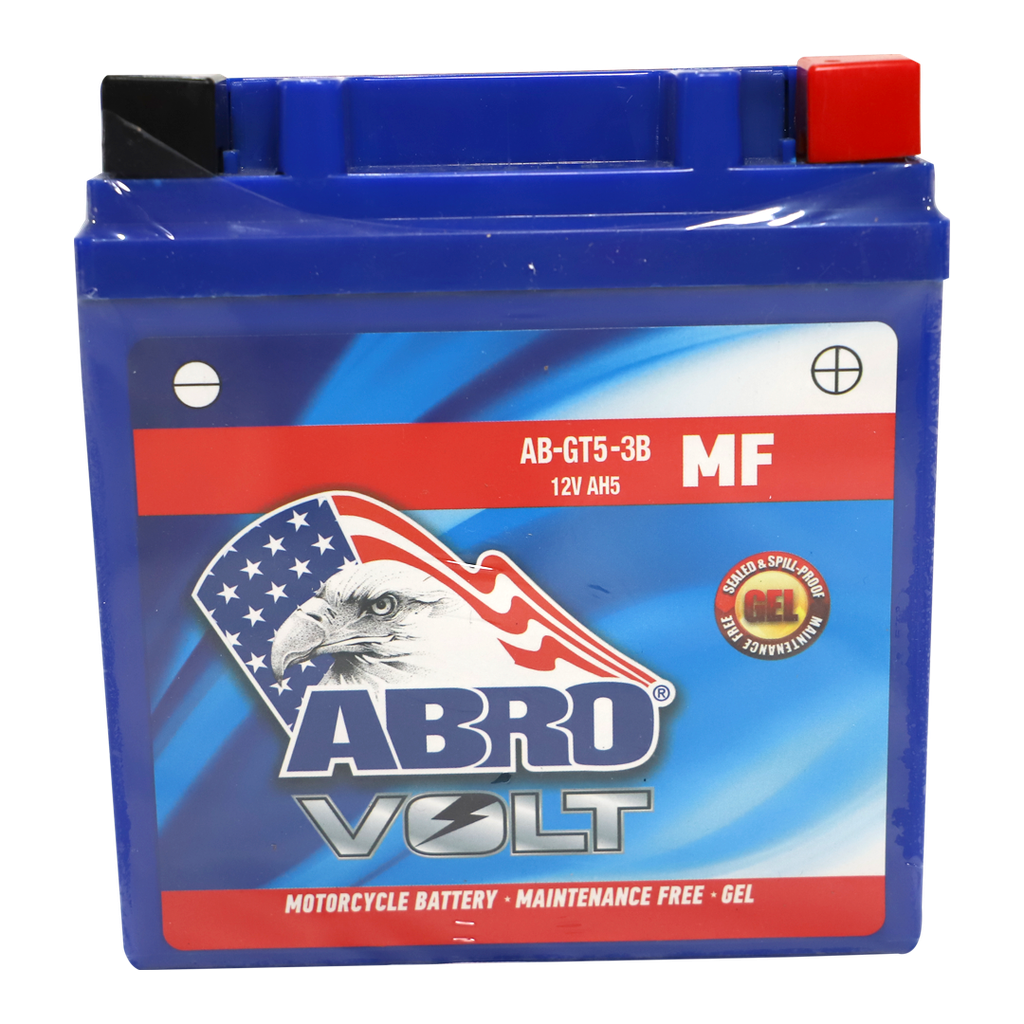 Bateria de gel para moto 12v 7a abro ab-gt6.5lb azul