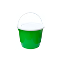 Cubeta plastica  1.3-gln con tapa mega 1120 v/c