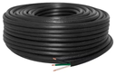 Cable electrico 3x12 awg negro cordon tsj