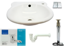 Lavamano Venus Comp 601.020 Blanco Con Accesorio