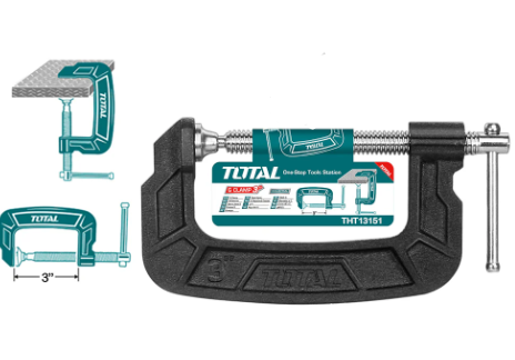 [109906] Prensa Sargento 4" Tipo G Total Tht13141