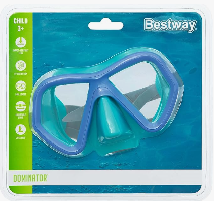 [105951] Careta Para Bucear 3+ Bestway Sin Tubo 22048 V/C