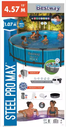 Piscina De Pared 15'X42" 3955Gln Bomba Con Filtro 1Gc