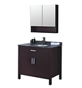 Mueble De Madera Para  Baño Mund Con Lavamano Ec-068 2-Caj