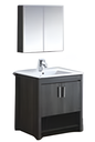 Mueble De Madera Para Baño Mundi Con Lavamanos Botiquin Ec-475
