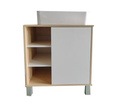 Mueble De Madera Fina Baño Con Lavamano 60X46X85Cm Mundi 002