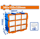 Caja Plastica Organizadora 9Pc Wadfow Wtb8331 Blanco