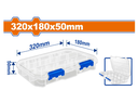 Caja Plastica Organizadora Wadfow Wtb8342