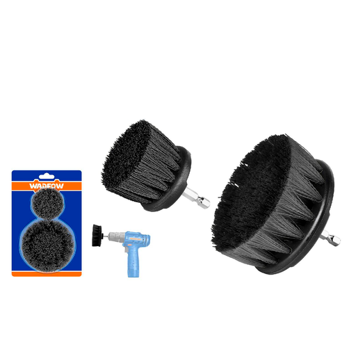 [140232] Cepillo Multiuso Tipo Copa 2Pc Wadfow D3402