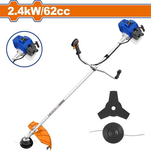 [144895] Cortadora De Orilla Gas 2.4Hp Wadfow Wgm1562