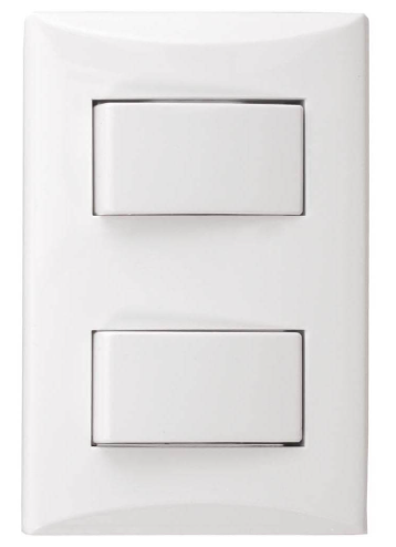 [144589] Switch Doble 16A Wadfow Wswb921A Blanco