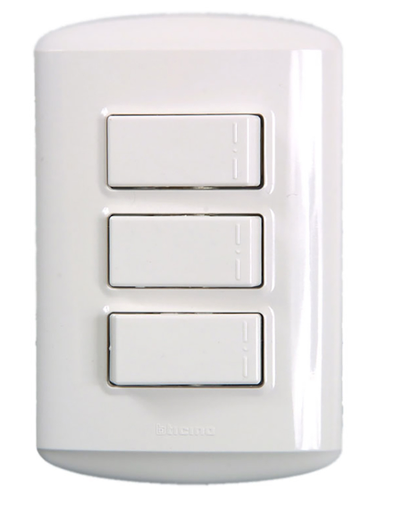 [144588] Switch Sencillo 16A Wadflow Wswb911A Blanco